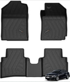 Q Po Verna (MAX) Mar 2023 - Present | ECO TPE Car Floor Mat | Anti Slip All Weather Mats for Verna (Black)