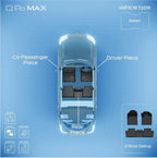 Q Po Aura (Max) Jan 2020 - Present ECO TPE Car Floor Mat | All Weather Mats for Hyundai Aura (Jan 2020 - Present) (Black