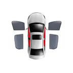 Hyundai Exter|set of 4) Half Sunshades