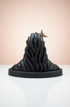 Adiyogi Shiva Idol with Gold Accents (size L)