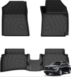Q Po Venue (MAX) Jun 2022 - Present ECO TPE Car Floor Mat | Anti Slip All Weather Mats for Venue (Black