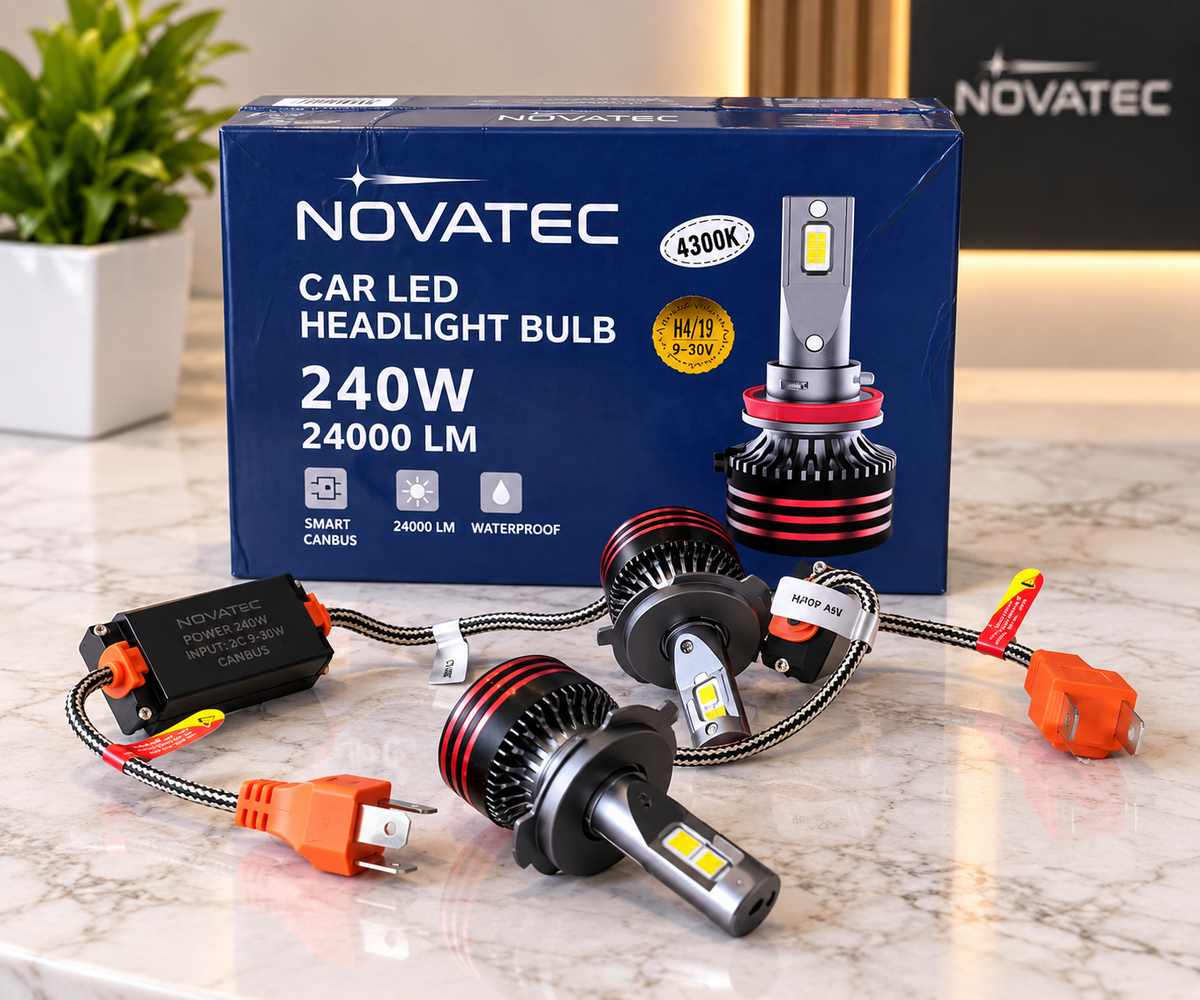 NOVATEC 240W Warm White (4300k) LED Bulb | 24000LM Ultra Bright | 1 Year Guarantee